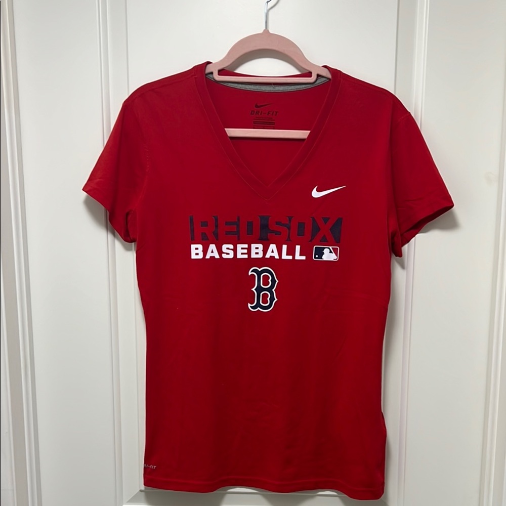 Nike Red Women's Short Sleeve Tee